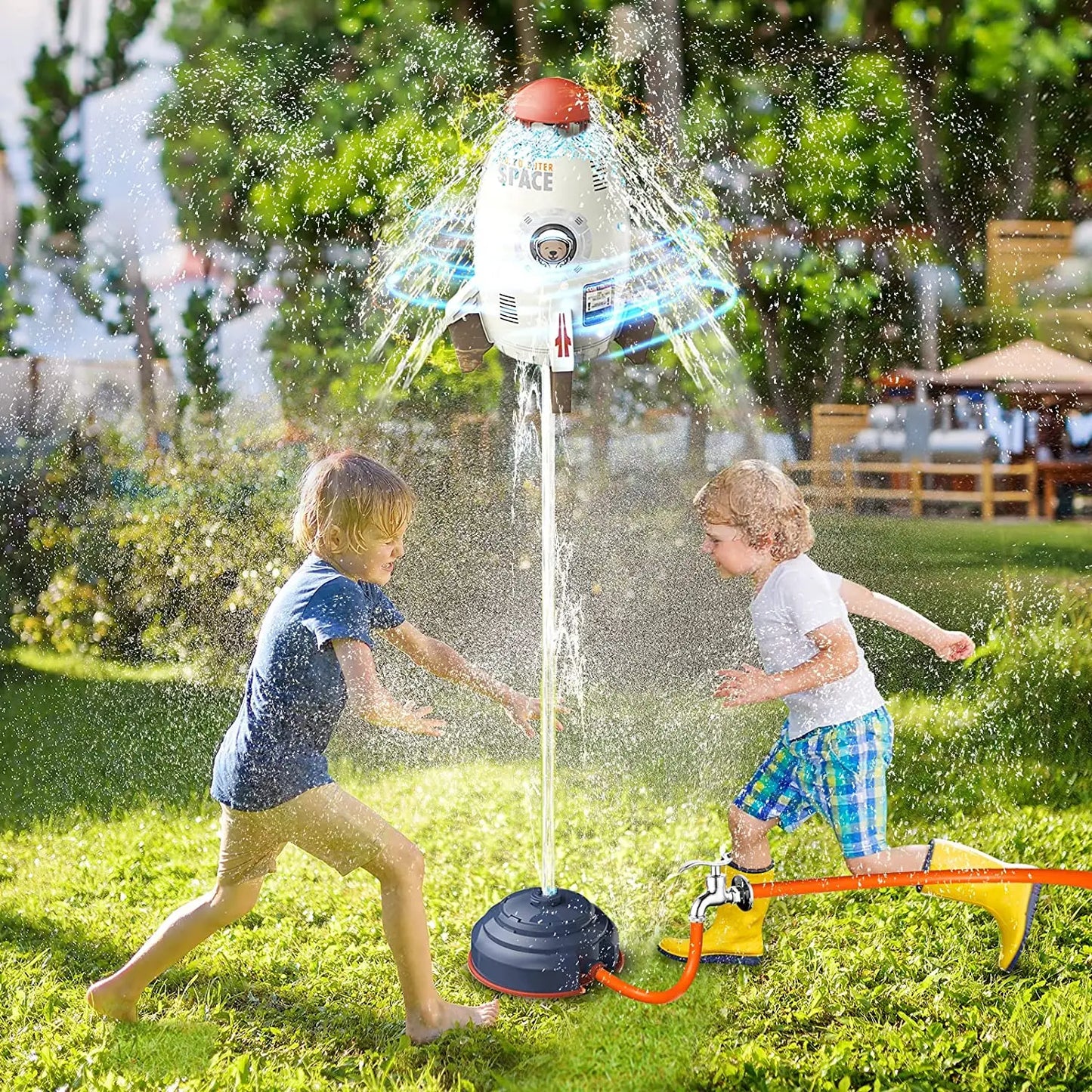 Space Jet - fliegende Abkühlung für Kinder